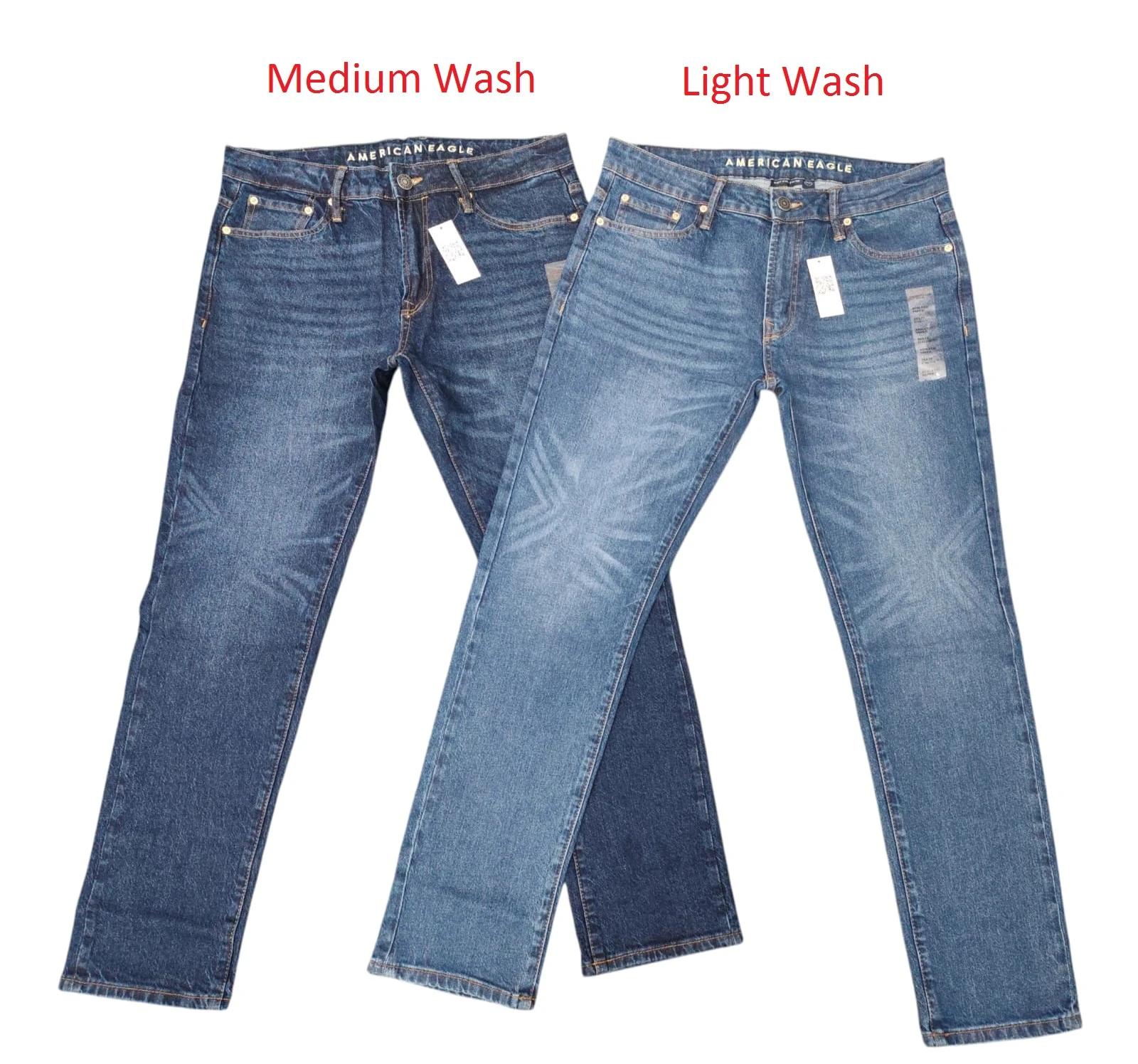 Men’s Premium  light blue fade wash Denim Jeans | Export Quality Stretch Jeans for Men in Bangladesh